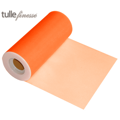Orange Tulle Ribbon 6