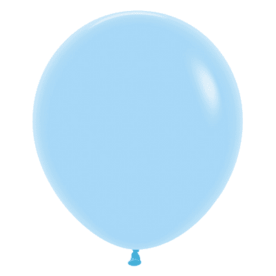 Pastel Blue 18 inch Balloons - Sempertex 18