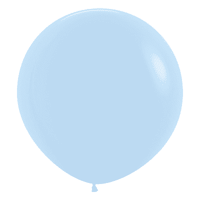 Pastel Blue 24 inch Balloons - Sempertex 24