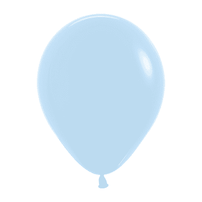 Pastel Blue 5 inch Balloons - Sempertex 5