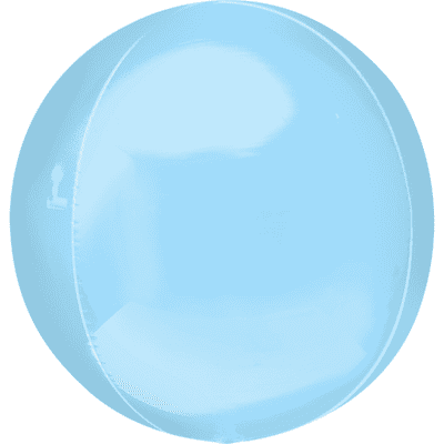 Pastel Blue Orbz Balloon (15