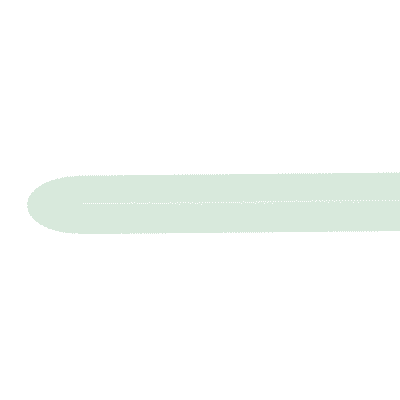 Pastel Green 260 Balloons (Nozzle Up) - Sempertex 260 Balloons 50pcs