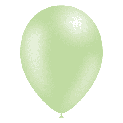 Pastel Green 5 inch Balloons - Decotex 5
