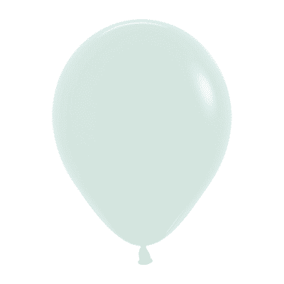 Pastel Green 5 inch Balloons - Sempertex 5