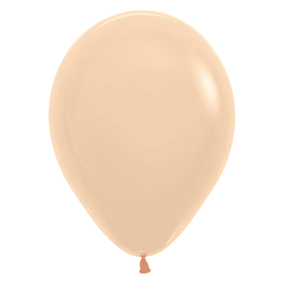 Pastel Malibu Peach 5 inch Balloons - Sempertex 5