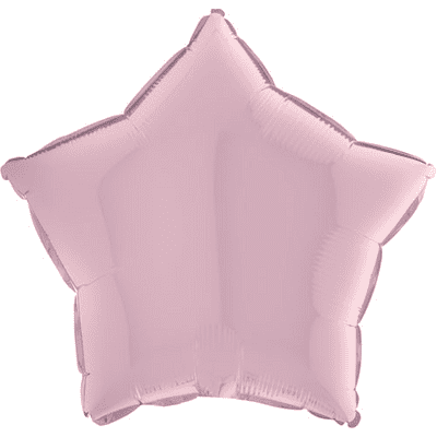 Pastel Pink Star Foil Balloon (18