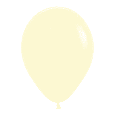 Pastel Yellow 12 inch Balloons - Sempertex 12