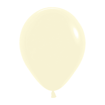 Pastel Yellow 5 inch Balloons - Sempertex 5