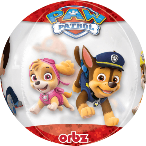 Paw Patrol Orbz Foil Balloons - Free Delivery