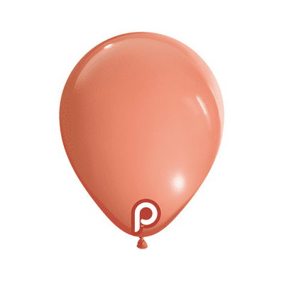 Peach 5 inch Balloons - Prima 5