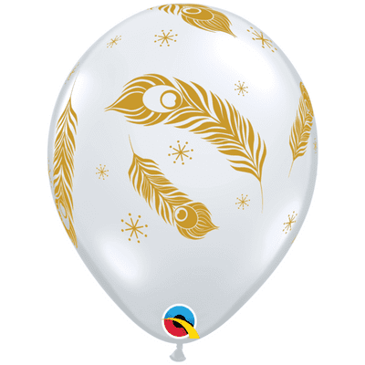 Peacock Feathers - 11 Inch Balloons 25pcs