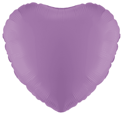 Pearl Lavender Heart Foil Balloon (18