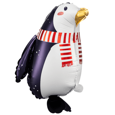 Penguin Walking Pet Foil Balloon 1pc (PartyDeco 16