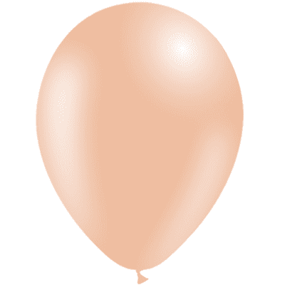 Perfectly Peach 11 inch Balloons - Decotex 11