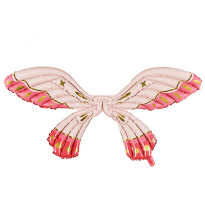 Pink Butterfly Wings Large Foil Balloon 1pc (PartyDeco 40