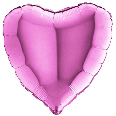 Pink Heart Foil Balloon (18