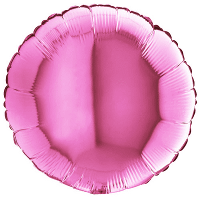 Pink Round Foil Balloon (18