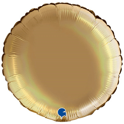 Platinum Champagne Round Foil Balloon (18
