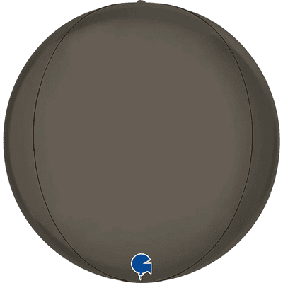 Platinum Grey Globe Balloon (15