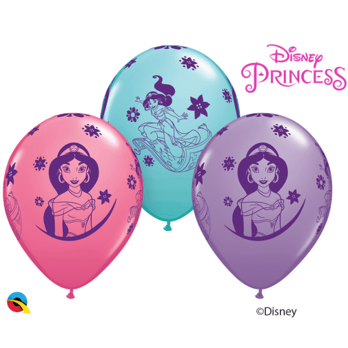 Princess Jasmine Latex Balloons | Free Delivery Available