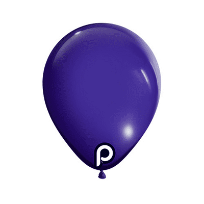 Purple 5 inch Balloons - Prima 5