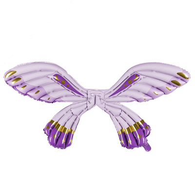 Purple Butterfly Wings Large Foil Balloon 1pc (PartyDeco 40