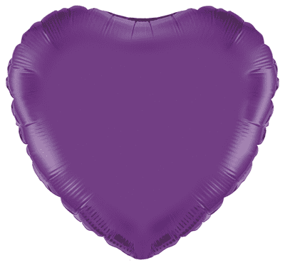 Purple Heart Foil Balloon (18