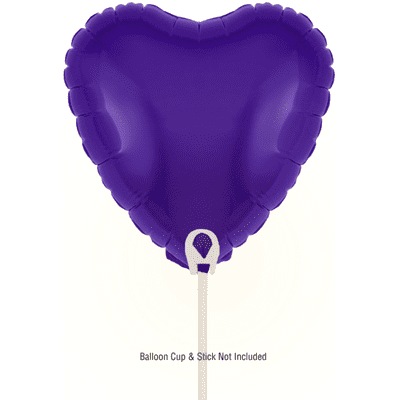 Purple Mini Foil Balloon (9