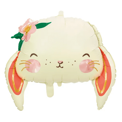 Rabbit Large Foil Balloon 1pc (PartyDeco 20