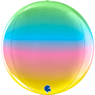 Rainbow Globe Balloon (15