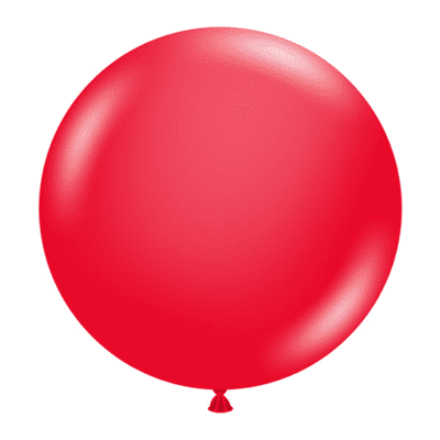 Red 17 inch Balloons - Tuftex 17