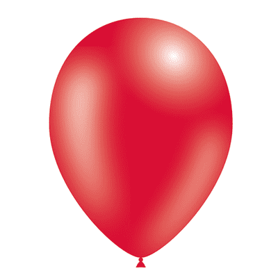 Red 5 inch Balloons - Decotex 5