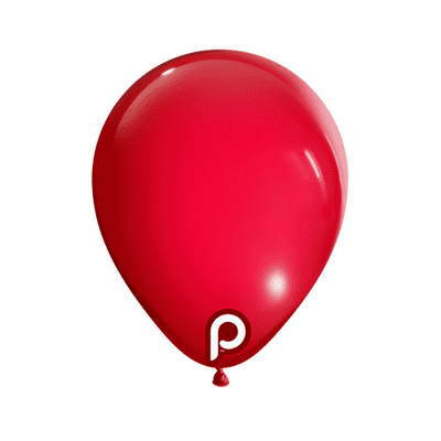 Red 5 inch Balloons - Prima 5