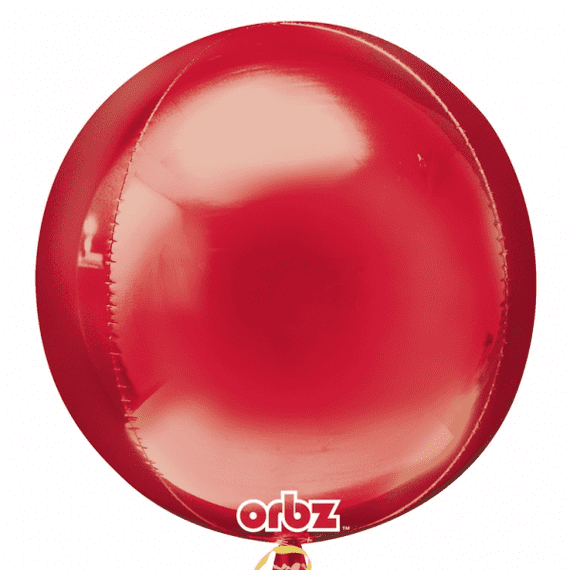 Red Orbz Balloons - Orbz Balloons Wholesale