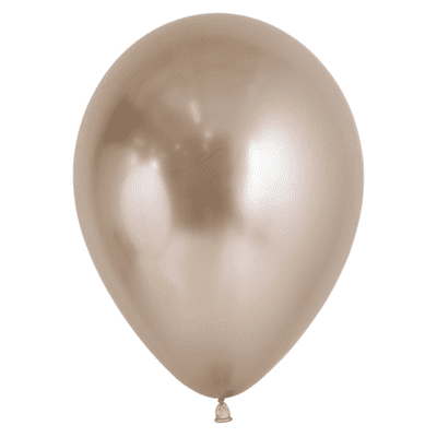 Reflex Champagne 5 inch Balloons - Sempertex 5