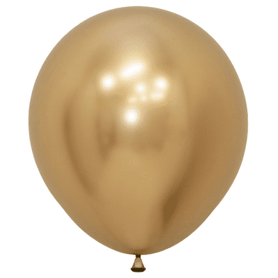 Reflex Gold 18 inch Balloons - Sempertex 18