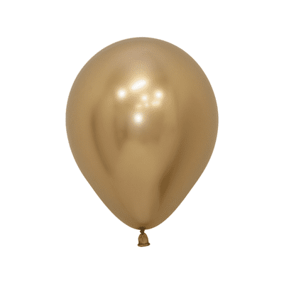 Reflex Gold 5 inch Balloons - Sempertex 5