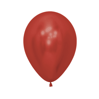 Reflex Red 5 inch Balloons - Sempertex 5