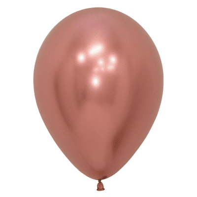 Reflex Rose Gold 12 inch Balloons - Sempertex 12