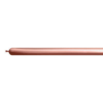 Reflex Rose Gold 260Q Balloons - Sempertex 260Q Balloons 50pcs