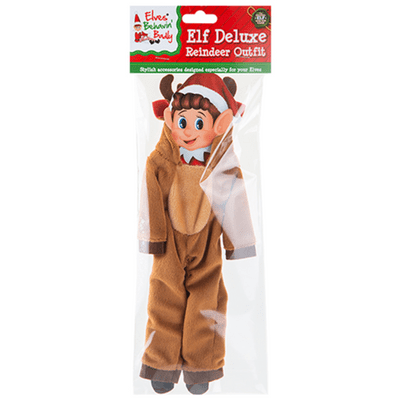 Reindeer With Antlers Outfit For Elf 1pc