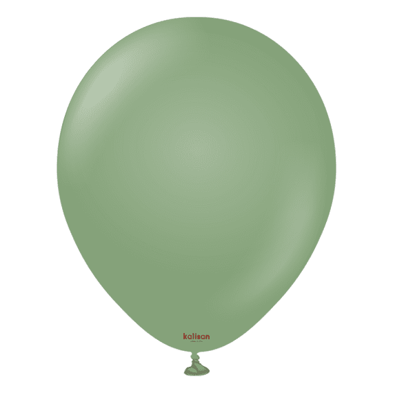 Retro Eucalyptus 5 inch Balloons - 5