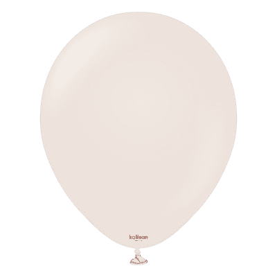 Retro White Sand 12 inch Balloons - Kalisan 12