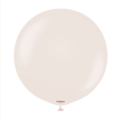 Retro White Sand 24 inch Balloons - Kalisan 24