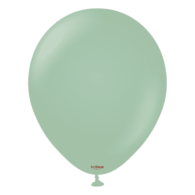 Retro Winter Green 5 inch Balloons - Kalisan 5