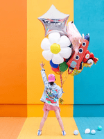 PartyDeco Rocket Ship Foil Balloon | Wholesale
