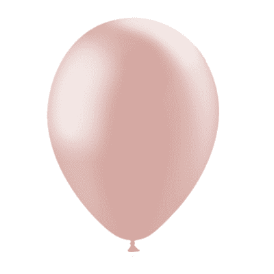 Rose Gold 5 inch Balloons - Decotex 5