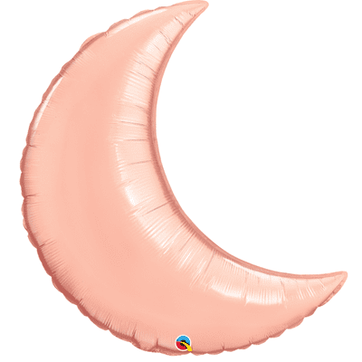 Rose Gold Crescent Moon Balloon (35
