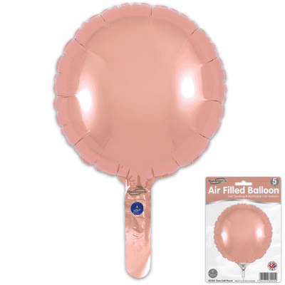 Rose Gold Mini Foil Balloon (9