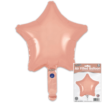Rose Gold Mini Foil Balloon (9